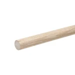 Hot Kwantum Gordijnroede 240 Cm Hout - Ø28mm