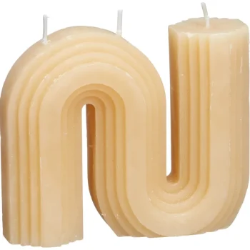 Fashion Kwantum Kaars Figure Beige