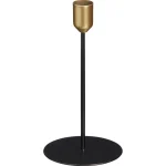 Discount Kwantum Kandelaar Lille Zwart ø 9x18 Cm Ø009X018CM