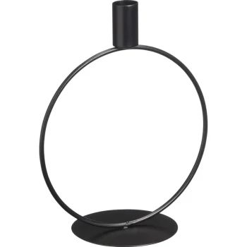 Sale Kwantum Kandelaar Obi Rond Zwart