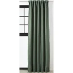 Clearance Kwantum Kant En Klaar Gordijn Ziva Donkergroen Dr.Groen