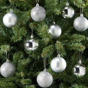 Best Kwantum Kerstbal 10 Stuks Zilver