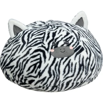 Outlet Kwantum Kids Poef Zebra Zwart