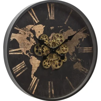 Clearance Kwantum Klok Le Monde Zwart