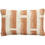 Clearance Kwantum Kussen Dinan Bruin/Wit 30x50 Cm