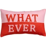 Hot Kwantum Kussen Whatever Roze 30x50 Cm