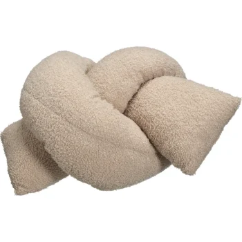 Sale Kwantum Kussenrol Teddy Zand Beige