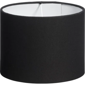 Outlet Kwantum Lampenkap Cane Zwart ø 24 Cm Ø024CM