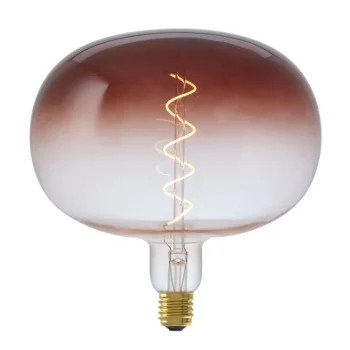 Sale Kwantum LED Lamp 22x22,5 Cm Bruin E27 Dimbaar