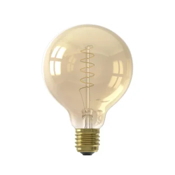 New Kwantum LED Lamp 95 Mm Flex Goud E27 4W Dimbaar