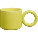 Outlet Kwantum Mok Met Oor Crispen Fluor Lime 225ml Limoen