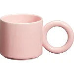 Hot Kwantum Mok Met Oor Crispen Roze 225ml Geel