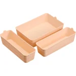 Sale Kwantum Opbermand Mini Groot - 3 Stuks Oranje