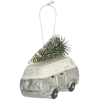 Discount Kwantum Ornament Bus Met Kerstboom