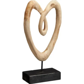 New Kwantum Ornament Op Voet Teak