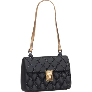 Fashion Kwantum Ornament Tasje Zwart