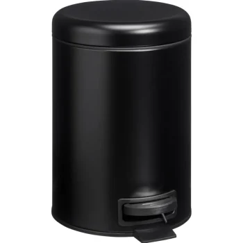 Fashion Kwantum Pedaalemmer 5 Liter Mat Zwart