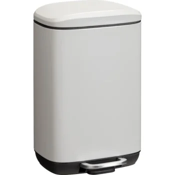 Discount Kwantum Pedaalemmer Lux 5 Liter Lichtgrijs