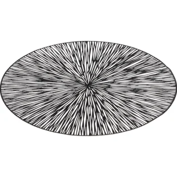 Discount Kwantum Placemat Marsha Zwart ⌀38 Cm