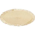 Clearance Kwantum Placemat Rond Naturel