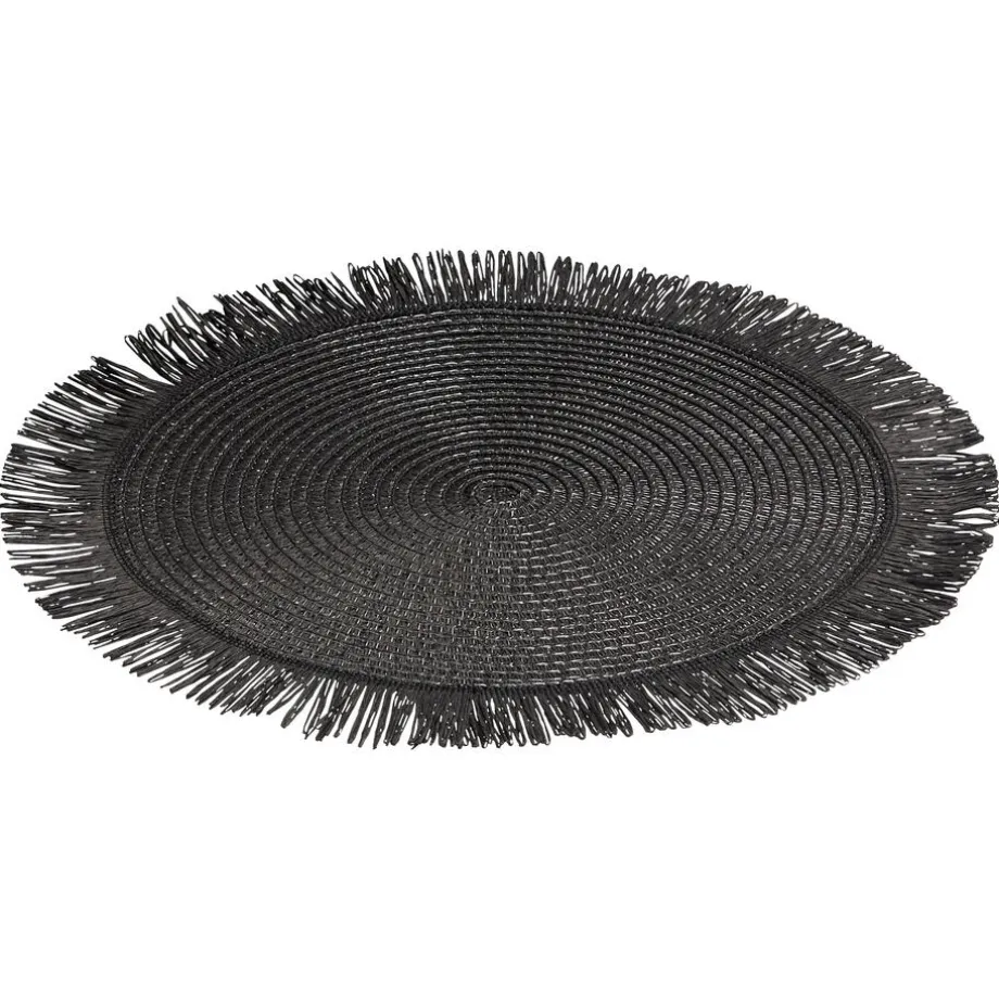 placemat-rond-zwart-wMiXvakN-0.webp Sale Kwantum Placemat Rond Zwart
