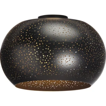 Outlet Kwantum Plafondlamp Gemino Zwart