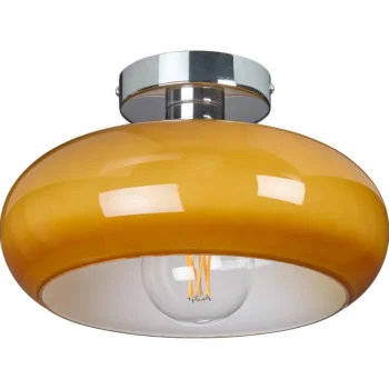 New Kwantum Plafondlamp Leda Bruin