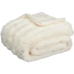 Sale Kwantum Plaid Aussois Crème 130x160 Cm Creme