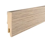 Clearance Kwantum Plint Whitewash Eiken 50