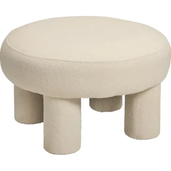 Hot Kwantum Poef Pachino Wit L