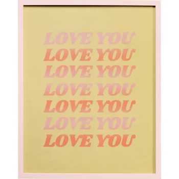 New Kwantum Poster Love You 40x50 Cm