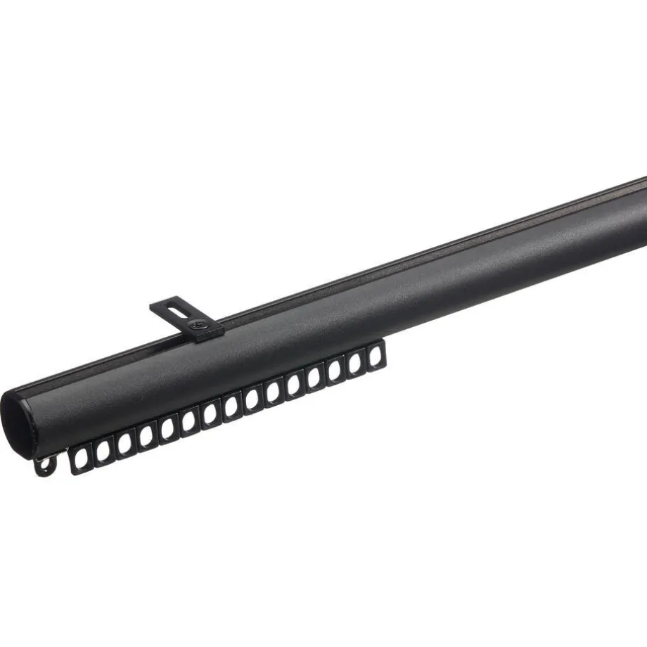 railroedeset-200-cm-zwart-meta-njMETsPL-0.webp Clearance Kwantum Railroedeset 200 Cm Zwart Metaal - Ø28mm