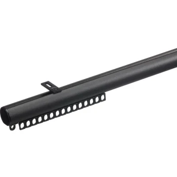 New Kwantum Railroedeset 250 Cm Zwart Metaal - Ø28mm