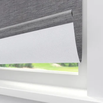 Clearance Kwantum Rolgordijn Huib Verduisterend Grijs