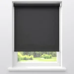 Online Kwantum Rolgordijn Jodi Lichtdoorlatend Zwart