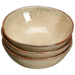 Discount Kwantum Schaal Glaze Beige - D9 Cm S/3