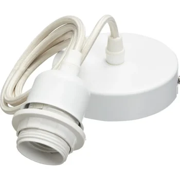 Online Kwantum Snoerpendel Metaal Wit