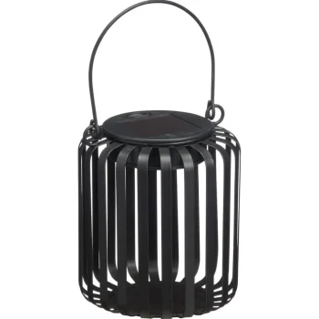 Fashion Kwantum Solar Lantaarn Daga Zwart