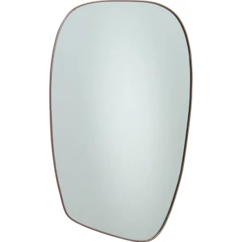 Clearance Kwantum Spiegel Mura Retro Bruin - 35x22 Cm 035X022CM