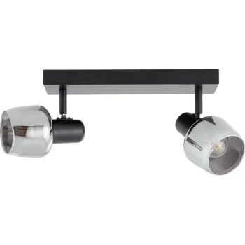 Discount Kwantum Spot Cala 2-Lichts Zwart