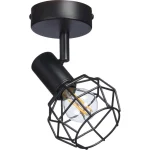 Discount Kwantum Spot Deva Zwart - 1-lichts