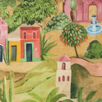 Best Kwantum Stof Iris Multicolor