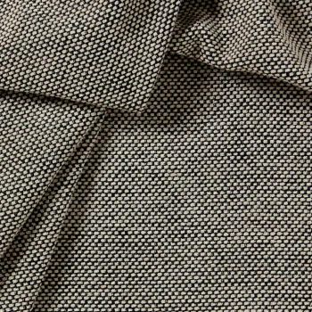 Clearance Kwantum Stof Kristel Zwart Wit