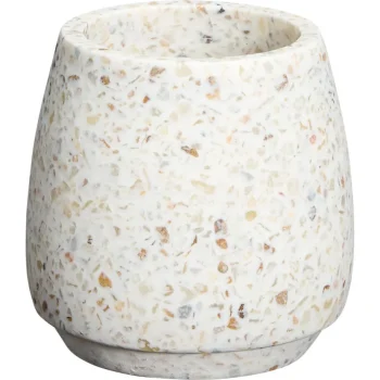 New Kwantum Tandenborstelhouder Terazzo Off-White