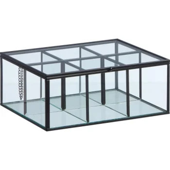 Best Kwantum Theedoos Glas Zwart