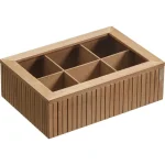 Clearance Kwantum Theedoos Latjes Bruin Dr.Bruin