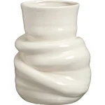 Sale Kwantum Vaas Melted Crème - 30 Cm ø 20 Cm Ø020CM