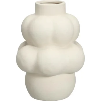 Clearance Kwantum Vaas Rosetta Off-White 35 Cm 035CM