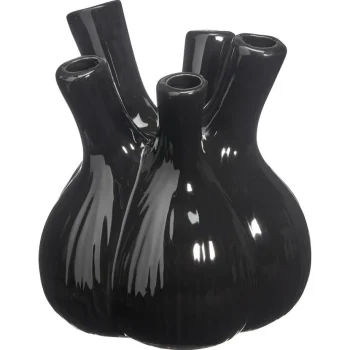 Fashion Kwantum Vaas Tulp Zwart 17x20 Cm