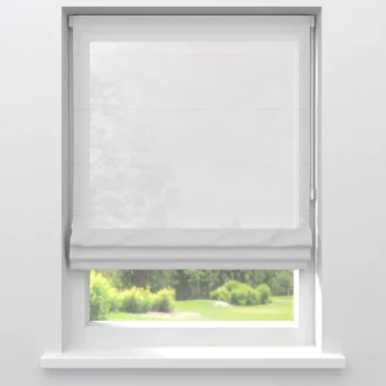 Hot Kwantum Vitrage Laura Wit 150 Cm 150CM